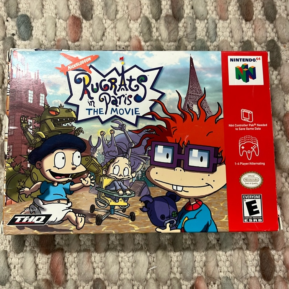 COPY - Rugrats in Paris the Movie for Nintendo64